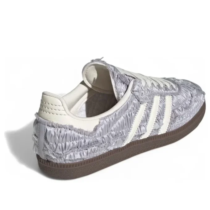 Adidas X Caroline Hu Samba OG «Satin Silver Metallic»