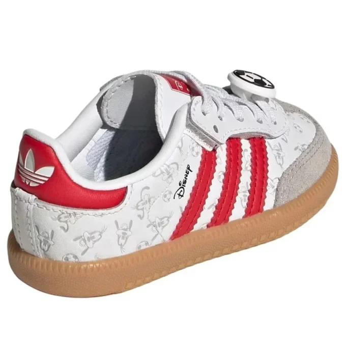 Adidas X Disney Samba OG Comfort Elastic Lace «White Better Scarlet»