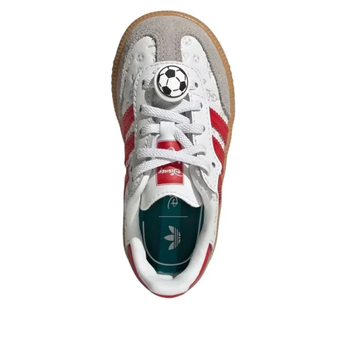 Adidas X Disney Samba OG Comfort Elastic Lace «White Better Scarlet»