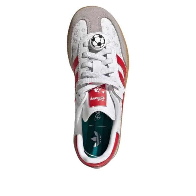 Adidas X Disney Samba OG Comfort Elastic Lace «White Better Scarlet»