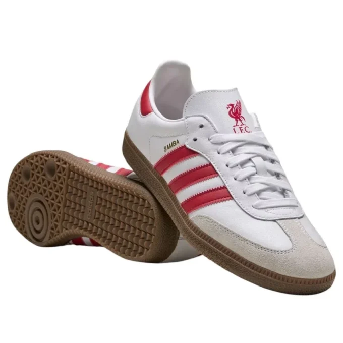 Adidas X Liverpool Fc Samba «White Strawberry Red Gum»