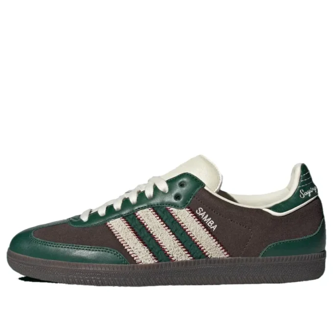 Adidas X Notitle Samba OG X «Brown Green»