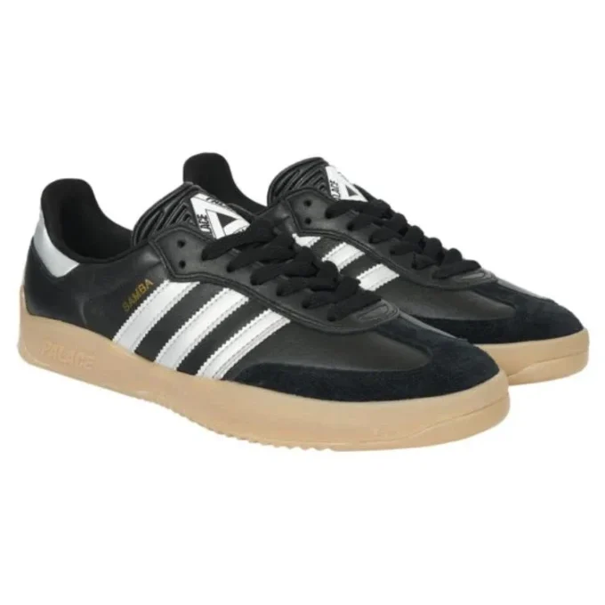 Adidas X Palace Puig Samba «Black Silver»