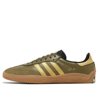 Adidas X Palace Samba Puig «Focus Olive Metallic Gold»