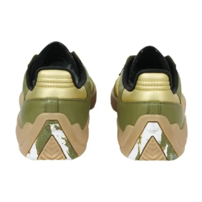 Adidas X Palace Samba Puig «Focus Olive Metallic Gold»