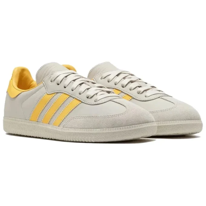 Adidas X Pharrell Humanrace Samba «Bold Gold Alumina»