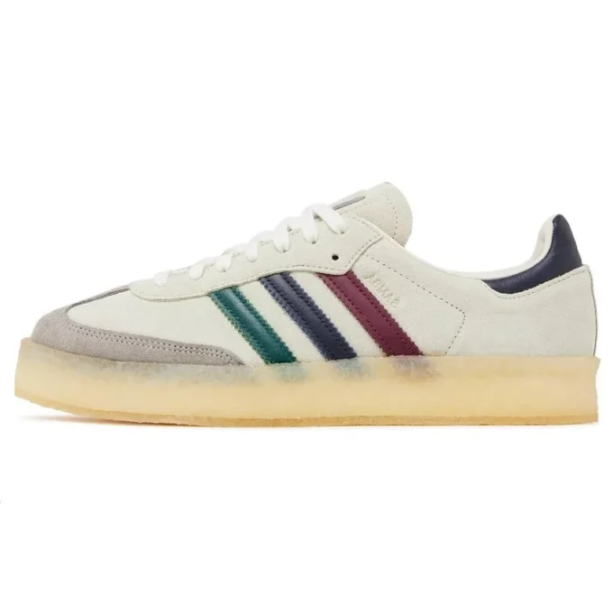 Adidas X Ronnie Fieg X Clarks 8Th Street Samba «Kithmas – Multi-Color Stripes»