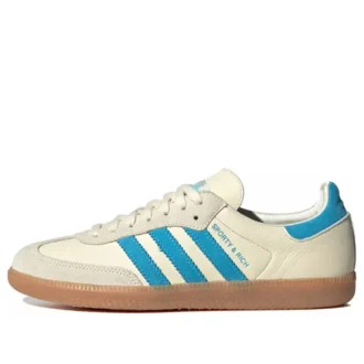 Adidas X Sporty & Rich Samba OG «Beige Blue»