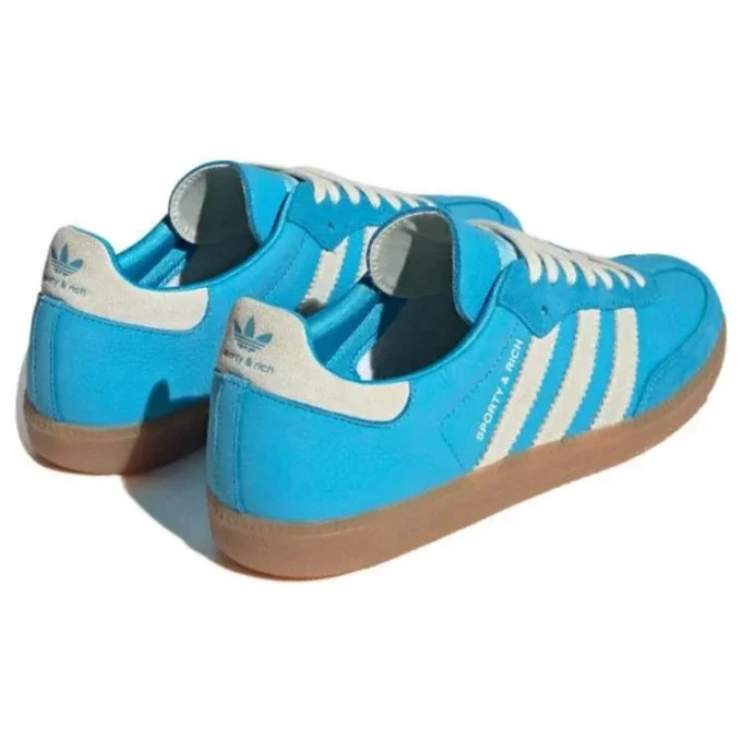 Adidas X Sporty & Rich Samba OG «Blue Grey»