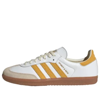 Adidas X Sporty & Rich Samba OG «White Bold Gold»
